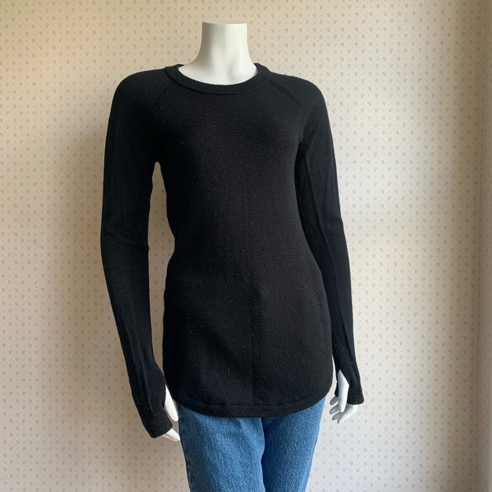 Lululemon Sunshine Coast Long Sleeve Boolux Sweater sz 6 Small PW15
